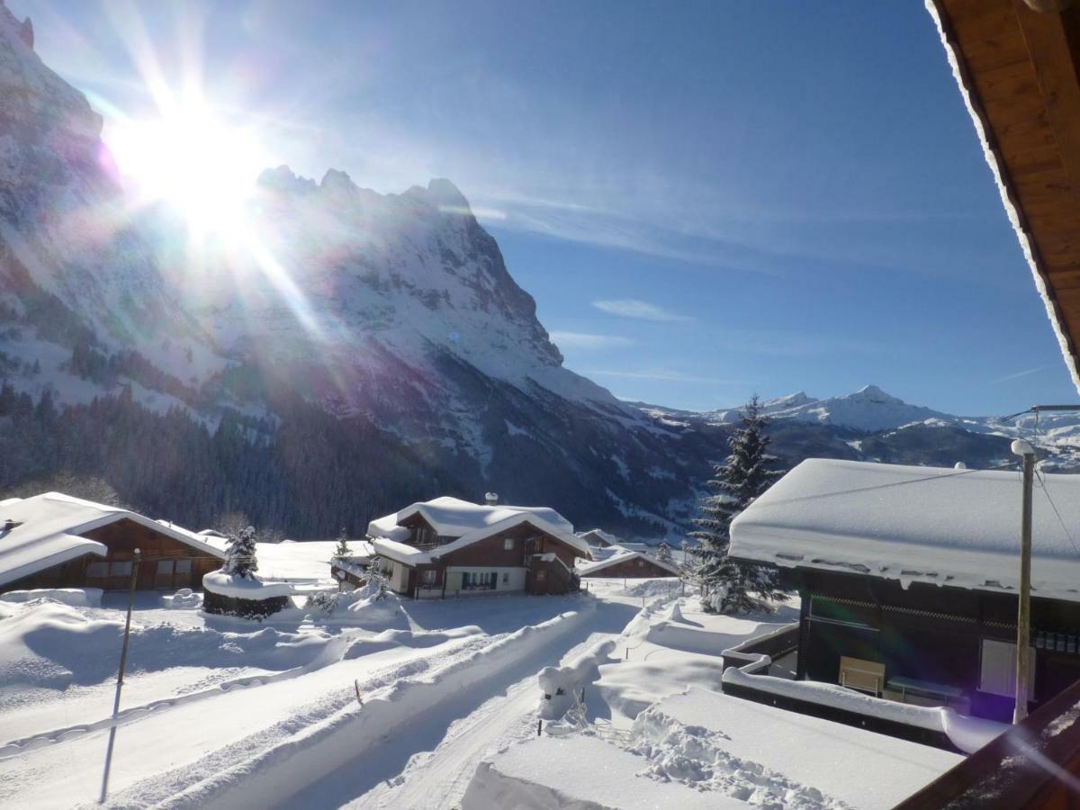 Chalet Verbrunnenhaus Grindelwald 아파트 외부 사진